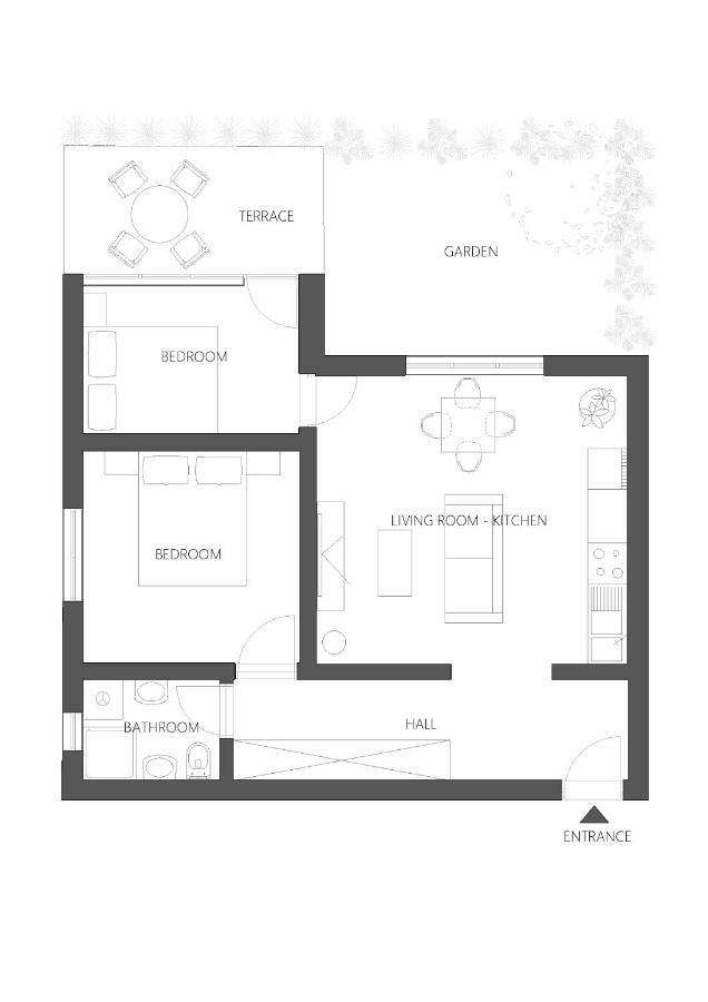 Apartmán Sealine Podstrana Exteriér fotografie